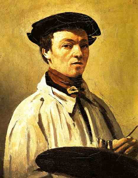 Corot autoportrait